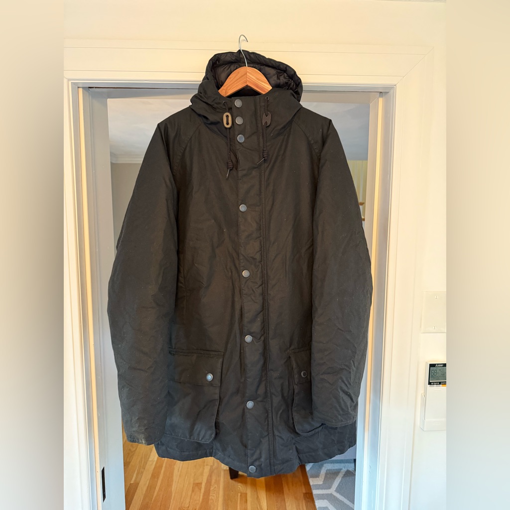 Barbour Hooded Beaufort Wax Jacket Nwt